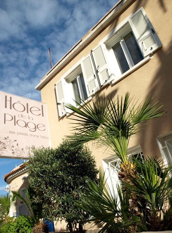 Hotel De La Plage Le Lavandou Exteriör bild